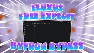 FREE Byfron Bypassed Script Executor  Fluxus ROBLOX  Tutorial [upl. by Shaper951]