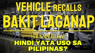 SA PILIPINAS HINDI USO ANG RECALL NG MGA SASAKYAN [upl. by Wilona]