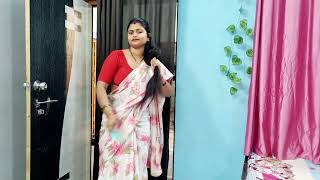 Rupa new vlog saree vlogrupaofficial296 [upl. by Horbal140]