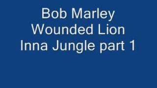 Bob Marley quotWounded Lion Inna Junglequot part 1 [upl. by Nilyad]