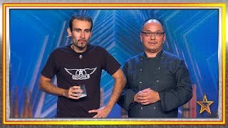 El jurado sufre al probar el cóctel más picante del mundo  Audiciones 3  Got Talent España 2019 [upl. by Hagile]