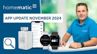 Homematic IP  AppUpdate im November 2024 [upl. by Gresham]