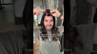 same same but diff how do u use ur velcro rollers  hairtok hair hairstyle mattloveshair [upl. by Mohorva]