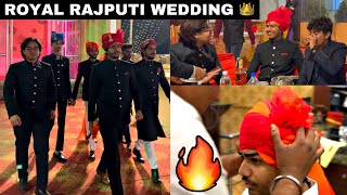 ROYAL RAJPUTI WEDDING 👑 RAJASTHANI STYLE 🚩 AB NEXT MERI SHADI 😉❤️ [upl. by Finn]