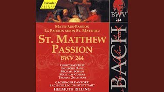 St Matthew Passion BWV 244 Aria Mache dich mein Herze rein Bass [upl. by Anadroj]