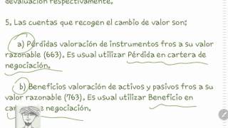 Artículo sobre Valoración de Activos financieros  Mantenidos para negociar [upl. by Eet]