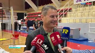 PJERIN NDREU JAM TIFOZ ME VLLAZNINE NE FUTBOLL DHE ME BESELIDHJEN NE BASKETBOLL [upl. by Yesac]