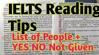 IELTS Reading Tips and Tricks  IELTS reading practice test 2024  ielts reading tips [upl. by Etrem]