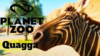 Quagga Habitat Planet Zoo Modded Speed Build [upl. by Epoh]