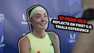 17YearOld Sadie Engelhardt Learned Some Big Lessons At The US Olympic Trials [upl. by Nuhs]