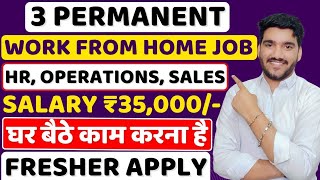 Best Work From Home Jobs 2024  Online Jobs  Remote Jobs  Jobs For Freshers  Latest Jobs 2024 [upl. by Cathrin]