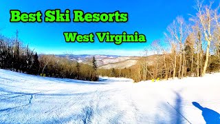 Top 4 Ski Resorts You Need To Visit In West Virginia  Ranked [upl. by Akehsay]