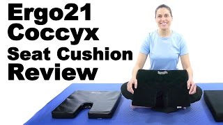 Ergo21 Coccyx Seat Cushion Review  Ask Doctor Jo [upl. by Aneles323]