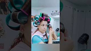 HOW TO DO ROLLERS SETDOMINICAN ROLLERS SET rolos rollerset hair shorts fypage fyp viral [upl. by Aihselef]