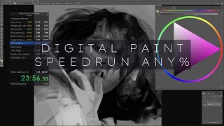 Digital painting speedrun any [upl. by Lewie]