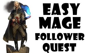 Skyrim How to get Magic Resistance Enchantment amp Mage Follower [upl. by Leese]