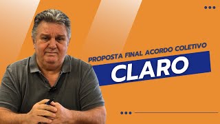 ➡️ CLARO apresenta proposta final para o Acordo Coletivo [upl. by Amorette566]