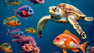 The Most Amazing Underwater Animals World  Ocean Life [upl. by Veradi]