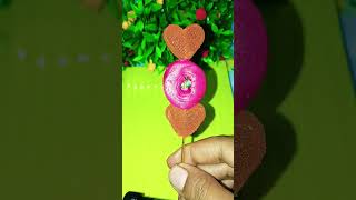 Bumber strawberry bubble gumlove heart jelly popsicleshortytshortsyoutubeshortsviralvideo [upl. by Kceb418]