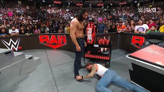 Drew McIntyre Destroys CM Punk Again  WWE RAW 922024 [upl. by Atlee463]