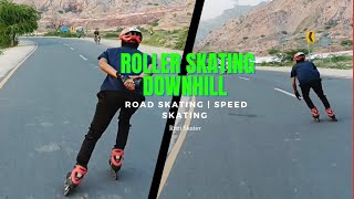 Roller skating downhill Pakistan Kalabagh Mianwali in 2024 Inline skate  Speed skating [upl. by Season205]