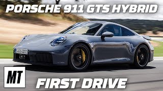 Porsche 911 GTS It’s a Hybrid  First Drive  MotorTrend [upl. by Acinoed]