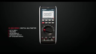 VOLTCRAFT Multimeter VC800 Series  Reference Class for Trade and Industry [upl. by Higginson]