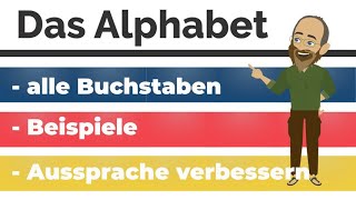 Das KOMPLETTE deutsche Alphabet  Aussprache verbessern [upl. by Akoek437]