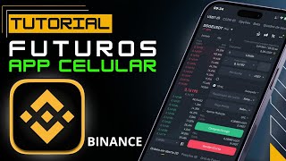 COMO OPERAR FUTURES NA BINANCE PELO APP CELULAR  TUTORIAL BÁSICO PARA INICIANTE 2024 [upl. by Yelyr]