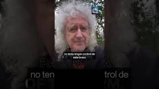 🎸 La leyenda de Queen Sir Brian May revela que sufrió un derrame cerebral queen rock guitarra [upl. by Ortrude]