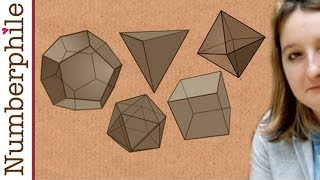 5 Platonic Solids  Numberphile [upl. by Neelyt]