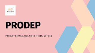 What is PRODEP Uses composition side effects and product details PRODEP 20FLUOXETINE [upl. by Annaeerb953]