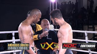 Frédéric BERICHON vs Kevin LATCHIMY By vxs ko Ambrosisboxing [upl. by Niawd]