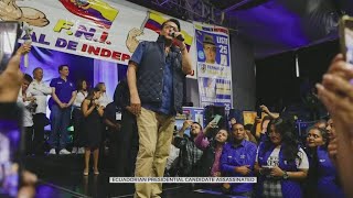 Presidential Candidate In Ecuador Shot Killed At Campaign Event [upl. by Cornell]