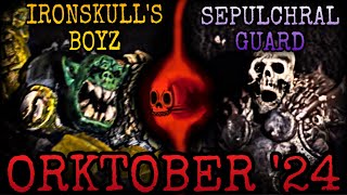 Ironskull’s Boyz VS Sepulchral Guard  Warhammer Underworlds Battlereport  ORKTOBER SPECIAL [upl. by Debra379]