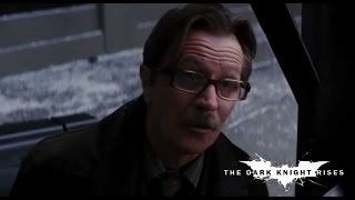 THE DARK KNIGHT RISES  quotBatman Reveals His True ID to Gordonquot [upl. by Mallorie]