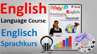 Housekeeping Haushalt Englisch Sprachkurse English language Holderbank Hölstein Holziken [upl. by Ramej944]