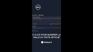 3 clics pour agrandir ou réduire la taille du texte affiché [upl. by Trista]