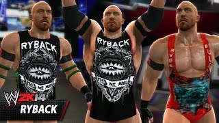 WWE 2K14 Community Showcase Ryback PlayStation 3 [upl. by Annekahs]