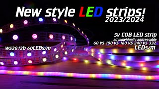 💡QuinLED💡New COB style addressable LED strip [upl. by Ellehcen690]