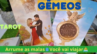 ♊️GÊMEOS🪽ARRUME AS MALAS💫VOCÊ VAI FAZER A VIAGEM DOS SEUS SONHOS🧳⛵️🚅✈️ tarot 2024 [upl. by Nivel]