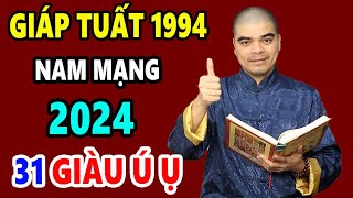 Tử Vi Tuổi Giáp Tuất 1994 Nam Mạng Năm 2024 Muốn Phát Tài Tiền Bạc Ào Ào Về Túi Phải Biết Điều Này [upl. by Mycah852]