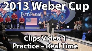 Weber Cup 2013 — Clips Video 1 — Practice RealTime [upl. by Mark]