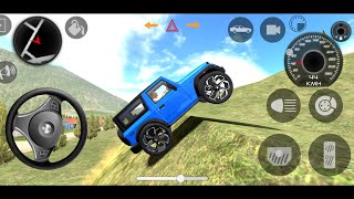 Long Jump Cars Driving 3D Dollar Song Modified Thar Indian Cars Simulator 3D Android Gameplay [upl. by Gosselin]