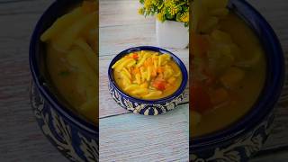 Veggie Pasta soupviralvideo recipe food cooking shortvideo cookingvlog PoonamsCookery [upl. by Notsgnik886]