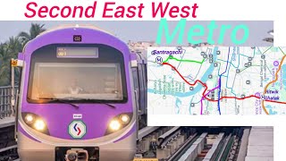 Second East West Metro l Kolkata metro l New Metro line [upl. by Malorie]