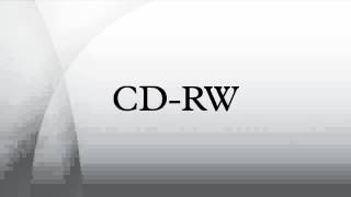 CDRW [upl. by Atterbury]