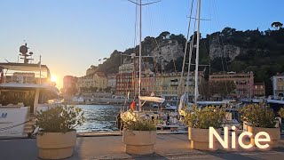 Nice French Riviera Côte dAzur France Ницца Франция Nizza 🇫🇷 4K 60fps UHD 🇫🇷 [upl. by Aniroz]