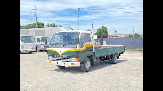 1990 Model Mitsubishi Canter Truck 4D32 Engine [upl. by Itsrik885]