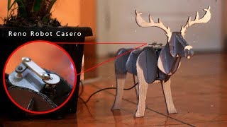 Como Hacer un Reno Robot Casero  Decoración Navideña [upl. by Novert879]